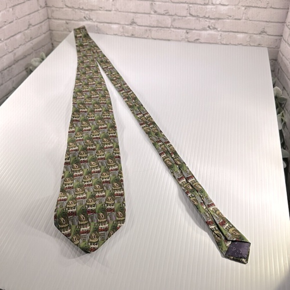 Jerry Garcia Tie Collection - 100% Silk Tennis Shoe Escape Dress Tie ✨EUC✨